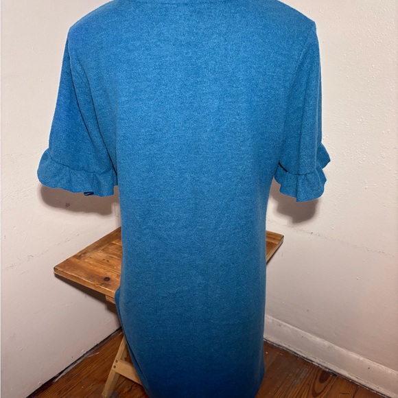 Pinkblush Ruffle Sleeve Maternity Sweater Dress - Picture 5 of 10